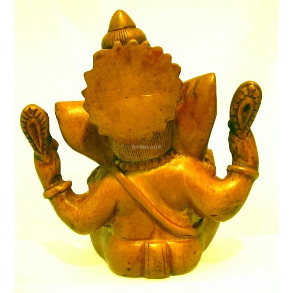 Ganesh Statue Resin 15cm