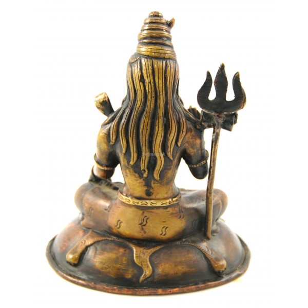 Lord Shiva Statue Bronze 21cm