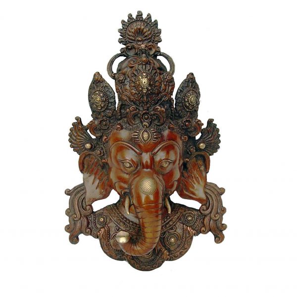 Ganesh LWM Wall Mask Bronze