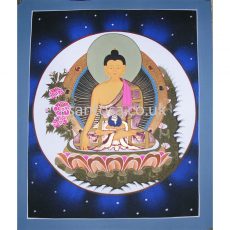 Shakyamuni Buddha Thangka 40cm x 33cm