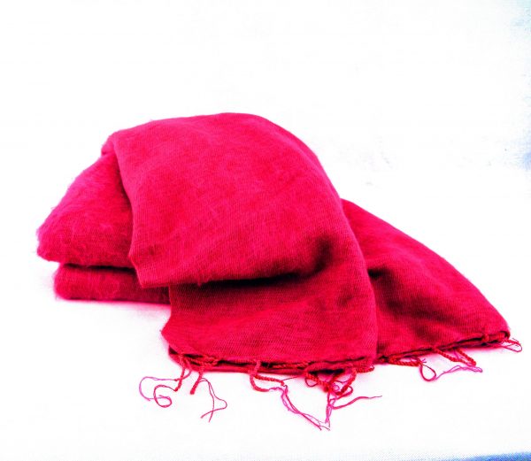 Himalayan 'Yak Wool' Blanket - Pink