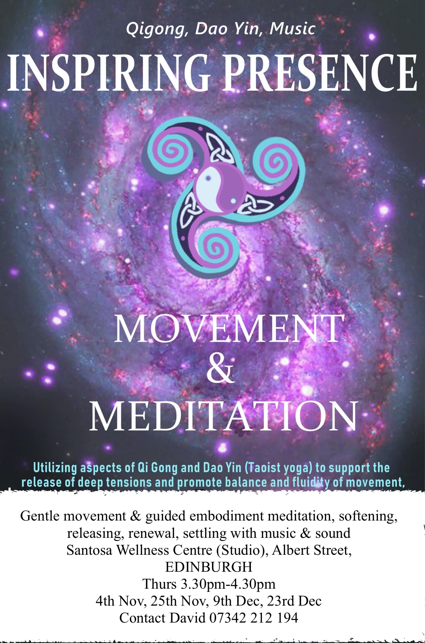 Movement and Meditation at Santosa Edinburgh