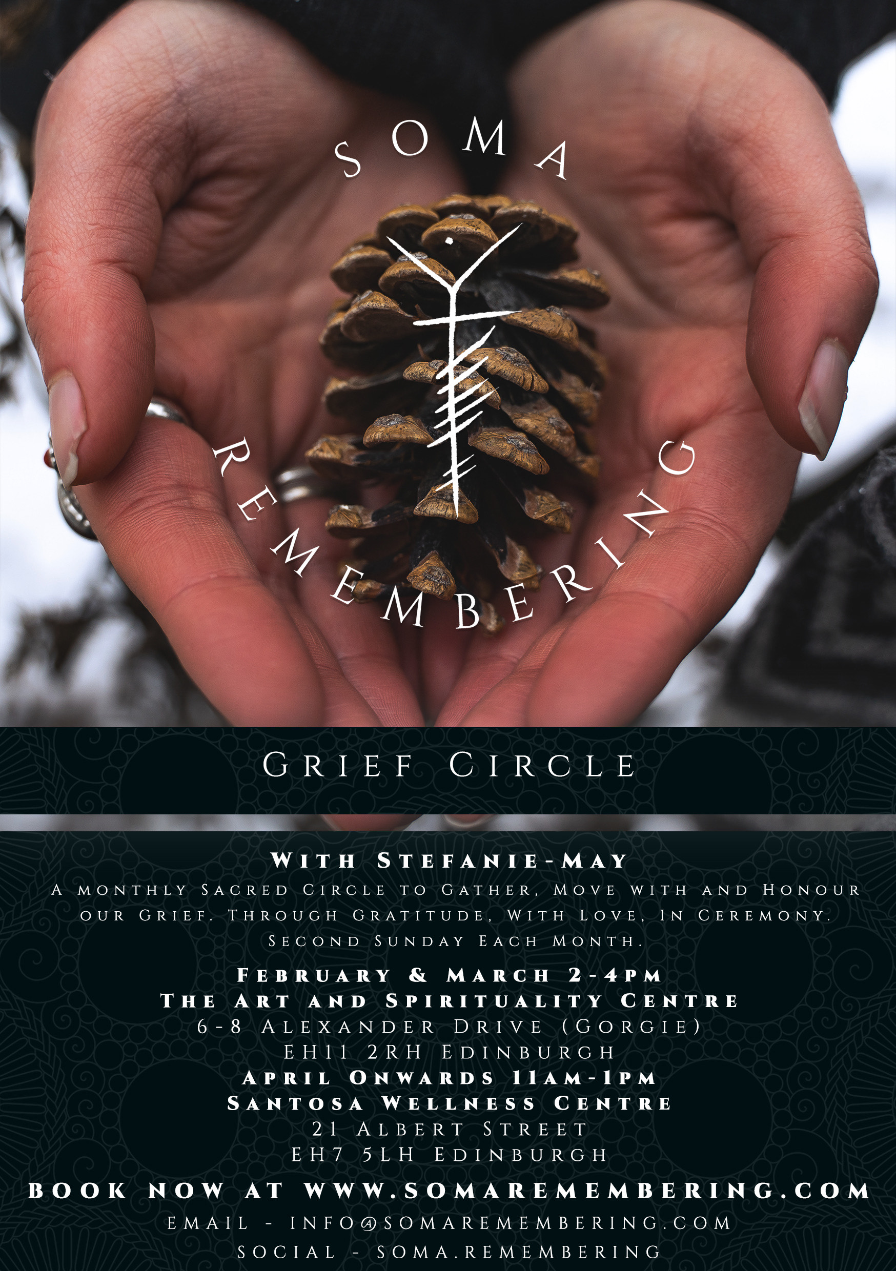 Grief Circle @ Santosa Edinburgh Poster