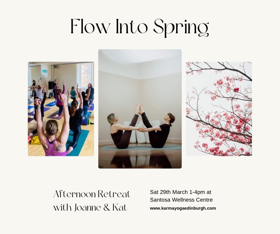 Poster image for Flow Into Spring, Afternoon Retreat at Santosa